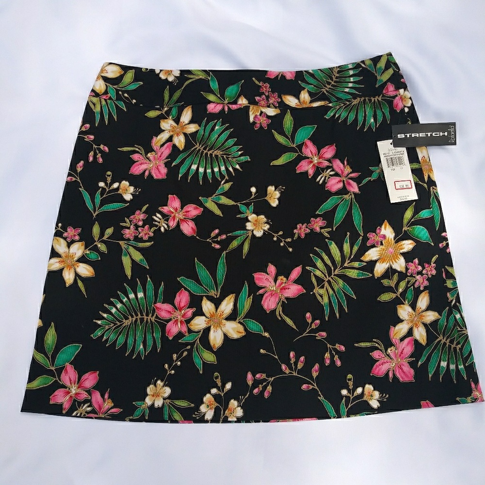 Rafaella floral skirt" NWT" - Picture 1 of 4